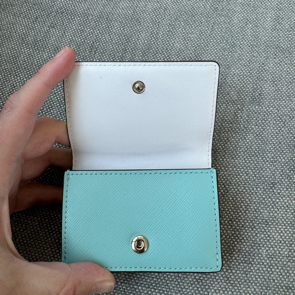 Kate Spade Staci Colorblock Micro Tri Fold Wallet - Picture 3 of 7
